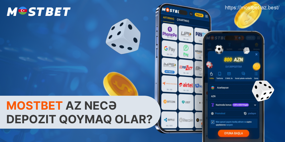 Mostbet-də valyuta seçmək və şəxsi hesab yaratmaqla azərbaycanlı oyunçular narıncı Depozit düyməsini sıxmaqla hesablarını manatla doldura biləcəklər